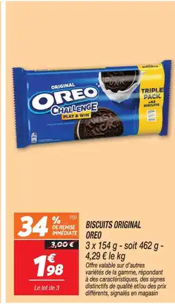 Netto Oreo biscuits original offre