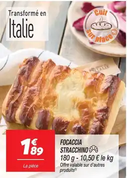 Netto Focaccia stracchino offre