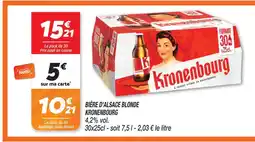 Netto Kronenbourg bière d'alsace blonde offre