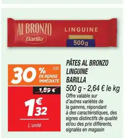 Netto Barilla pâtes al bronzo linguine offre