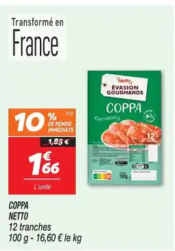 Netto Netto coppa 12 tranches offre
