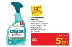 METRO Sanytol - désinfectants offre