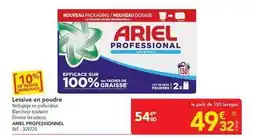 METRO Ariel - lessive en poudre offre