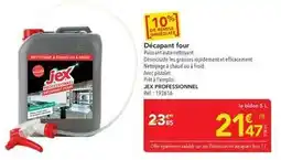 METRO Jex professionnel - décapant four offre