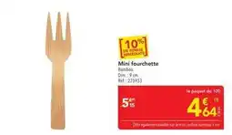METRO Dim - mini fourchette offre