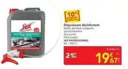 METRO Jex professionnel - dégraissant désinfectant offre