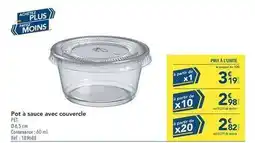 METRO Pot a sauce avec couvercle offre