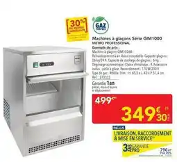 METRO Metro - machines à glaçons serie gim1000 offre