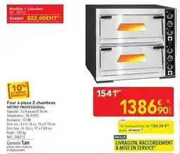 METRO Metro - four a pizza 2 chambres offre