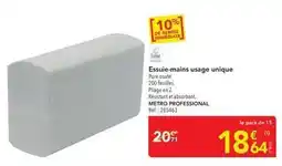 METRO Metro - essuie-mains usage unique offre