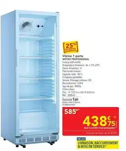 METRO Metro - vitrine 1 porte offre