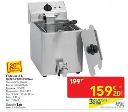METRO Metro - friteuse 8 l offre