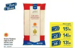 METRO Metro - grana padano rape a.o.p offre