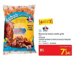METRO Francaise - émincé de kebab volaille grillé offre