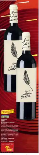 METRO Metro - vino tinto crianza d.o. rioja offre