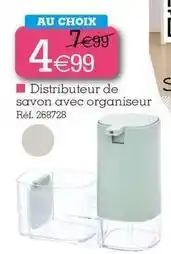 Kandy Distributeur de savon avec organiseur offre