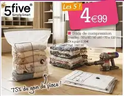 Kandy 5five - sacs de compression offre