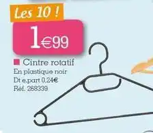 Kandy Cintre rotatif offre