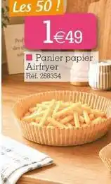 Kandy Prof - panier papier airfryer offre