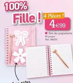 Kandy Pagès - set de papeterie offre