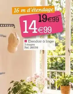Kandy Etendoir à linge offre