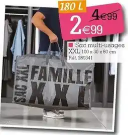 Kandy Sac multi-usages xxl offre