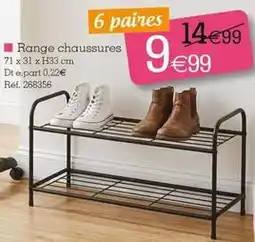 Kandy Range chaussures offre
