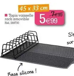Kandy Tapis vaisselle rack amovible offre