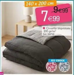 Kandy Couette imprimée 200 gr/m2 offre