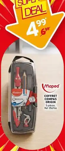 Trafic Maped - coffret compas optien offre