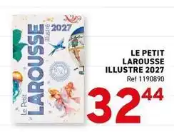 Trafic Larousse - le petit illustre 2027 offre