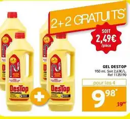 Trafic Destop - gel offre
