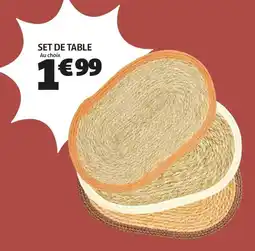 GiFi Set de table offre