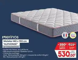 Pro&Cie Matelas 140 x 190 cm offre