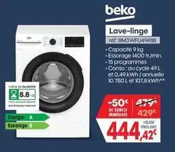 Pro&Cie Beko - lave-linge offre