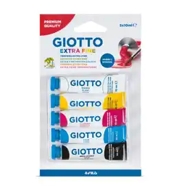 Bureau Vallée Giotto - 5 tubes de gouache offre