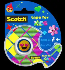 Bureau Vallée Scotch - adhésif kids offre