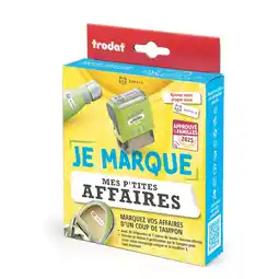 Bureau Vallée Trodat - tampon textile je marque mes p'tites affaires offre