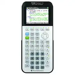 Bureau Vallée Texas instruments - calculatrice ti-83 premium ce python offre