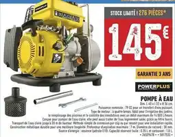 Brico Cash Dim - pompe a eau offre