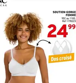 Trafic CÀG SOUTIEN-GORGE FEMME offre