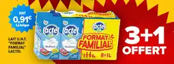 Carrefour LACTEL Lait u.h.t. "format familial" offre