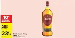 Carrefour GRANT'S Blended Scotch Whisky offre
