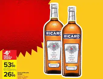 RICARD Pastis de Marseille