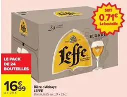 Carrefour LEFFE Bière d'Abbaye offre