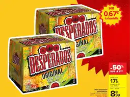 Carrefour DESPERADOS Bière aromatisée offre