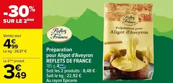 Carrefour Préparation pour aligot d'aveyron REFLETS DE FRANCE offre