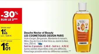 Carrefour Douche nectar of beauty offre