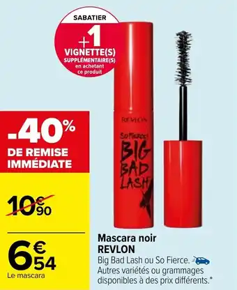 Carrefour Mascara noir REVLON offre
