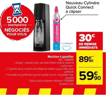 Carrefour Machine à gazéifier offre